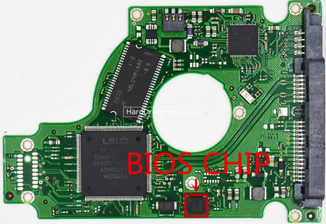 Seagate ST980817AS Tarjeta Logica 100484444