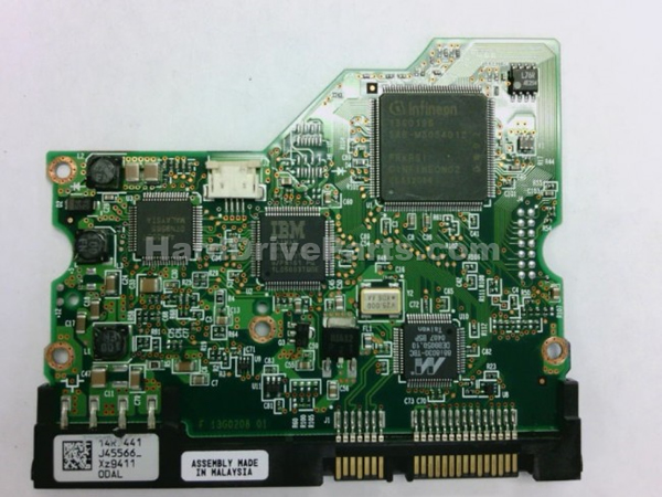 Hitachi HDS722525VLSA80 Tarjeta Logica 14R9441