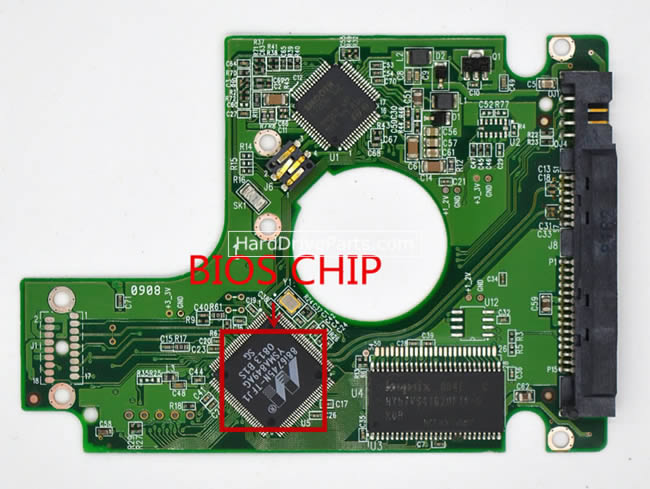 WD WD3200BMVU Tarjeta Logica 2060-701499-000