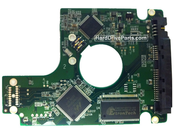 WD WD1200BEVT Tarjeta Lógica PCB 2060-701499-005