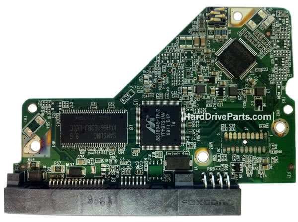 WD WD5000AADS Tarjeta Lógica PCB 2060-701640-000