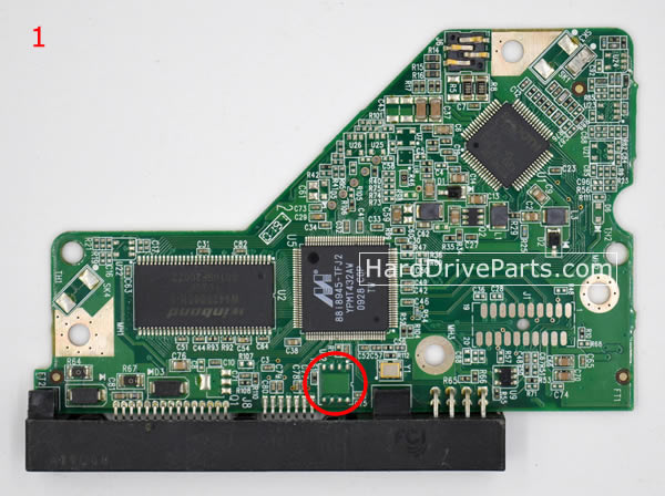 WD WD3200AAKS Tarjeta Lógica PCB 2060-701640-001