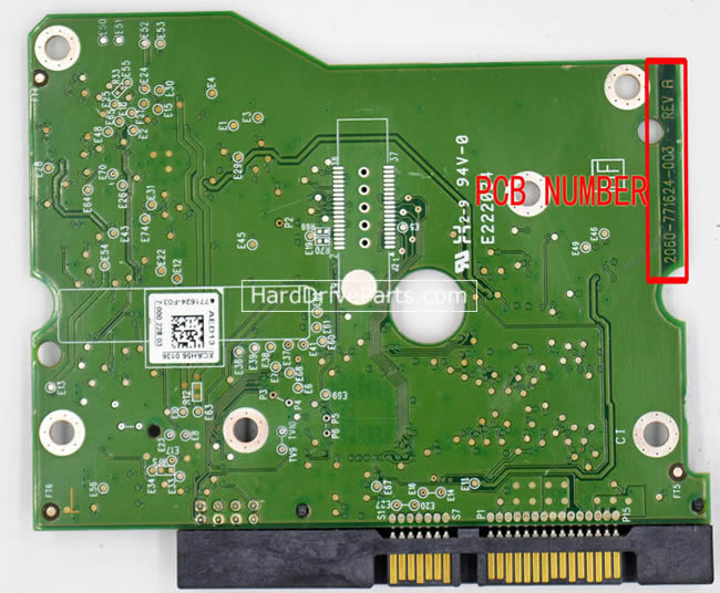 WD WD1502FYPS Tarjeta Logica 2060-771642-003