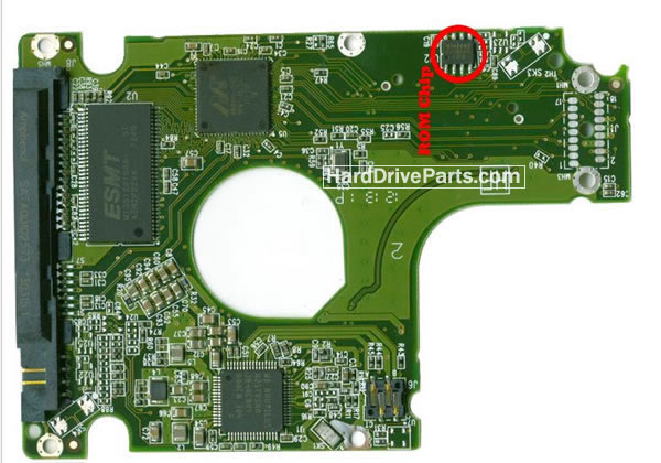 WD WD2500LPVX Tarjeta Logica 2060-771959-000