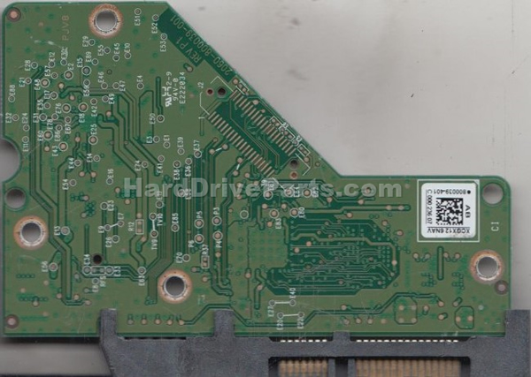 WD WD1003FZEX-00K3CA0 Tarjeta Lógica PCB 2060-800039-001