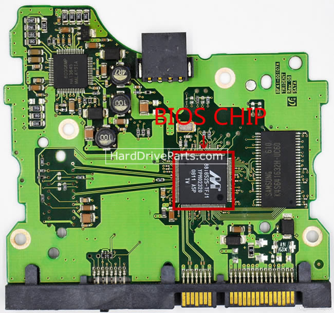 Samsung HD400LJ Tarjeta Logica BF41-00107A