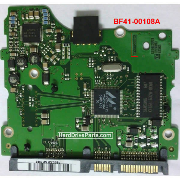 Samsung HD080HJ Tarjeta Lógica PCB BF41-00108A